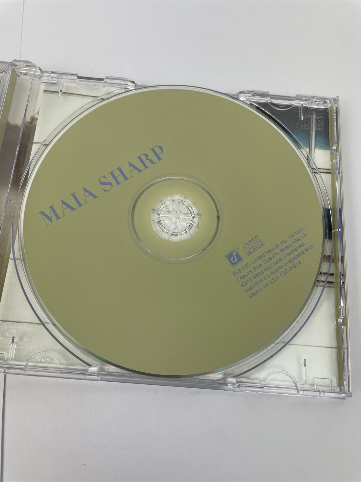 2 x Maia Sharp Audio CD " Fine Upstanding Citizen 2005 " " Self Titled 2002 " S