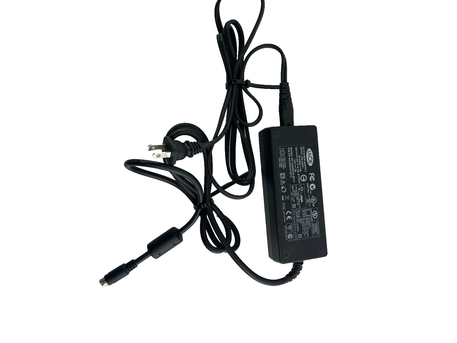 Geniune Lacie AC Adapter ACU057A-0512 Output 5V 4.2A Power Supply Adapter #A97