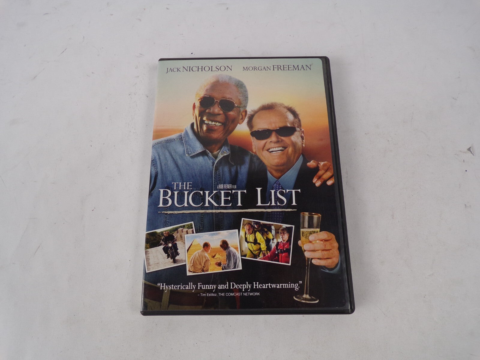 The Bucket List Jack Nicholson Morgan Freeman "Hysterically Funny And DVD Movies
