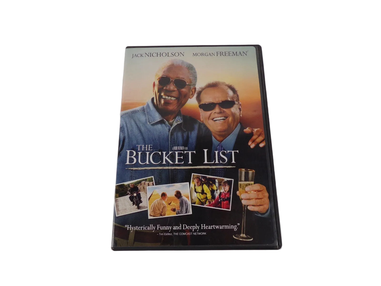 The Bucket List Jack Nicholson Morgan Freeman "Hysterically Funny And DVD Movies