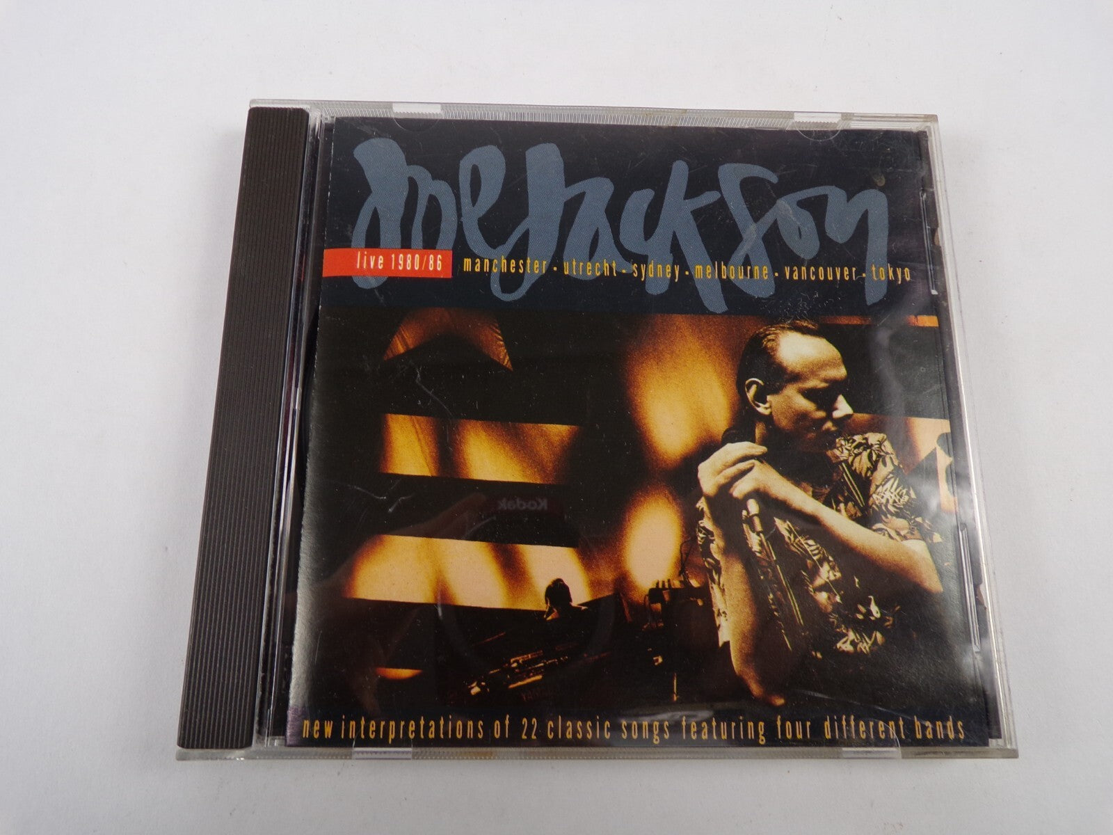 Joe Jackson Live 1980/86 CD 6706 Dx 3095 Sunday Papers A Slow Song CD#37