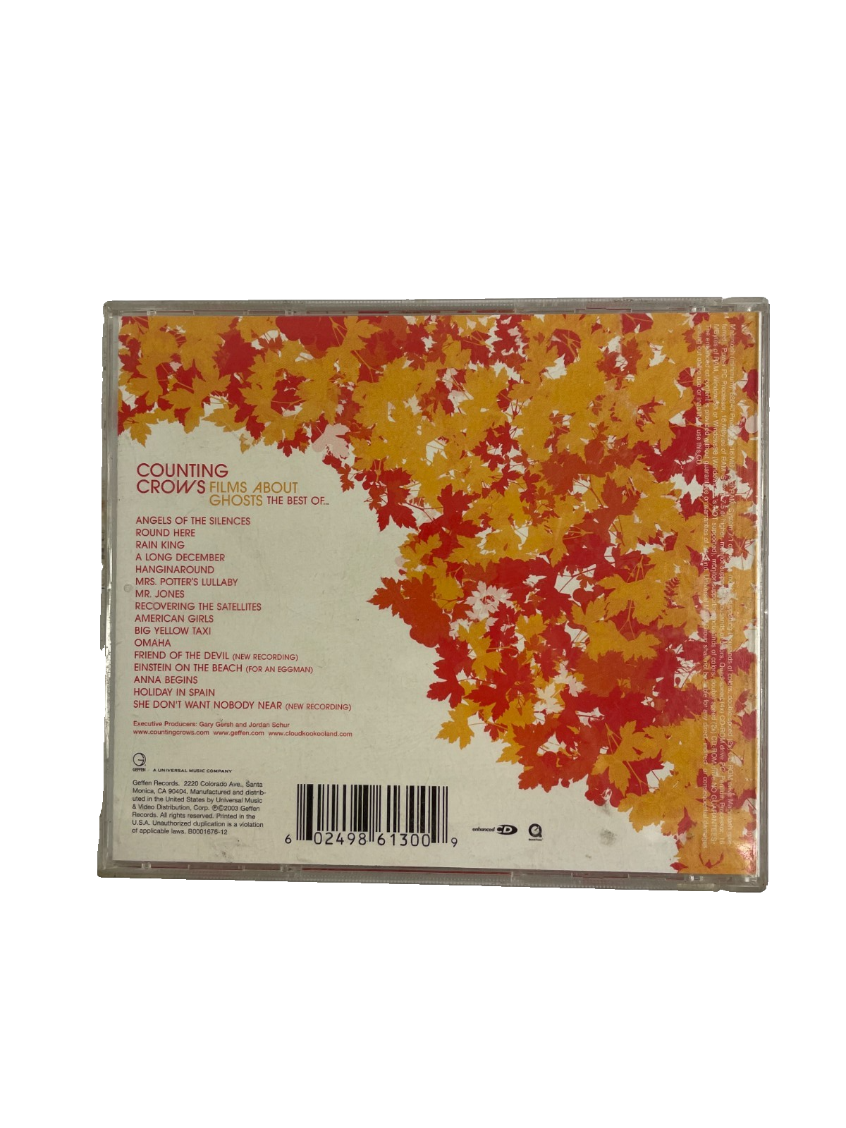 Counting Crows Films About Ghosts The Best Of CD#37