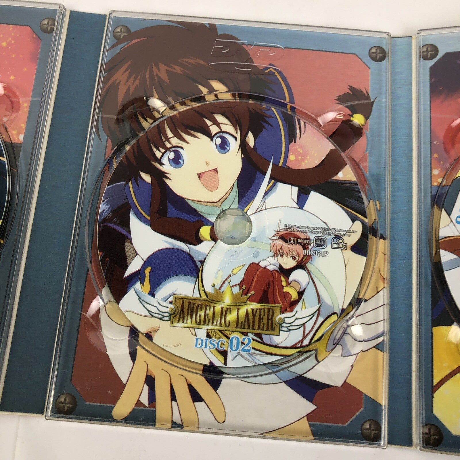 Angelic Layer Complete 3 Disc Collection ADV Films DVD Box Set Clamp 2001 MINT