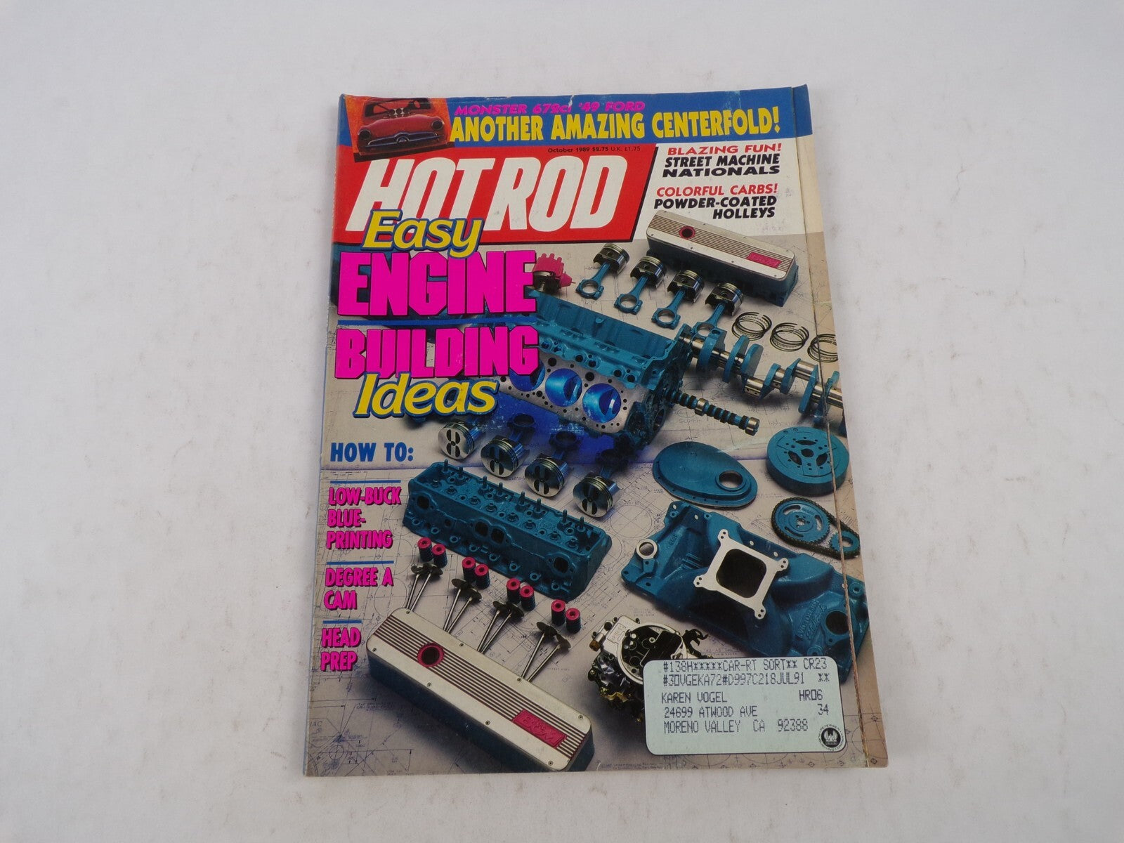 July 1991 Hot Rodding Magazine Easy Engine Building Ideas Another Amazing Cente