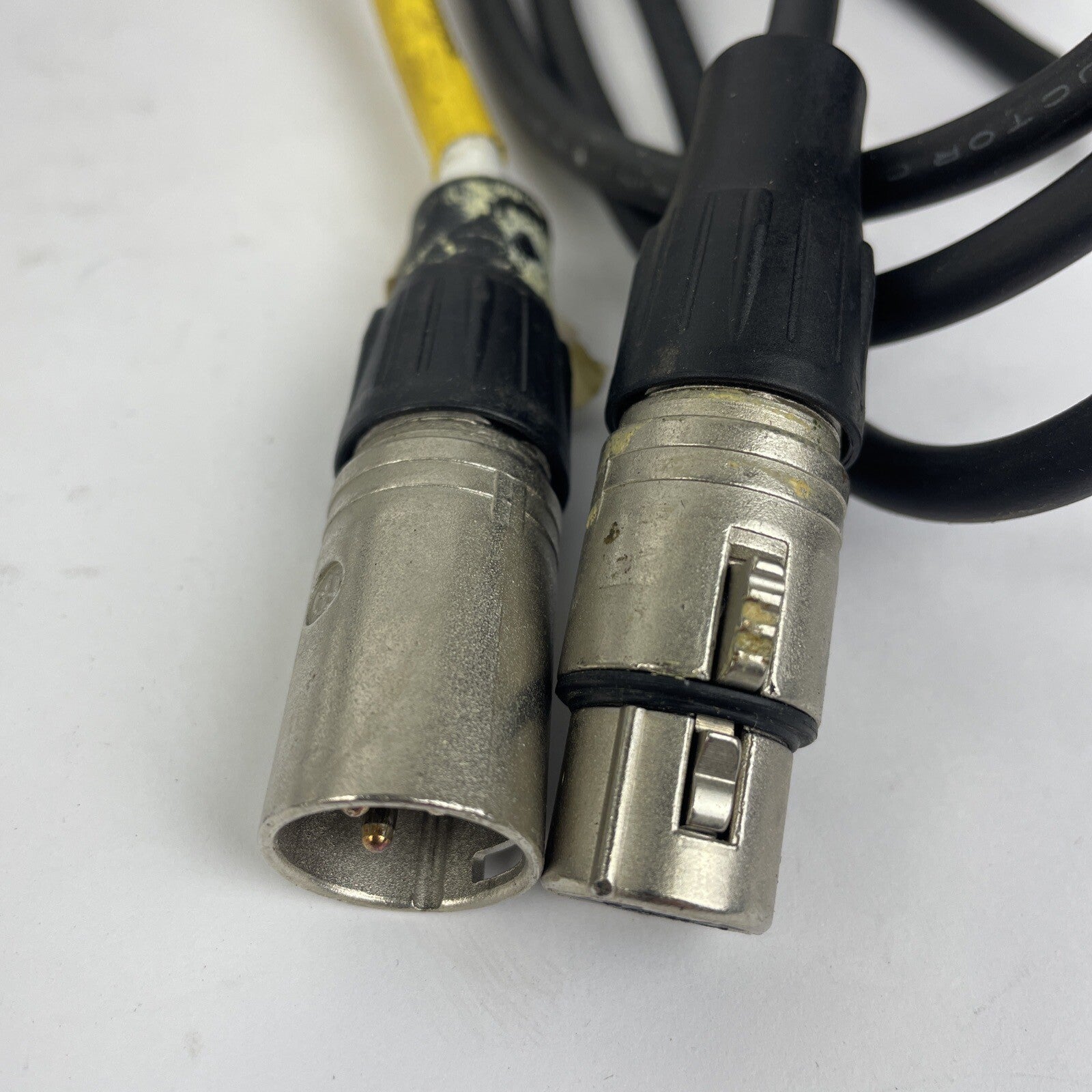 OEM Neutrik XLR Microphone Cable Male To Female 3-Pin Mic Audio Lead 27ft Grey