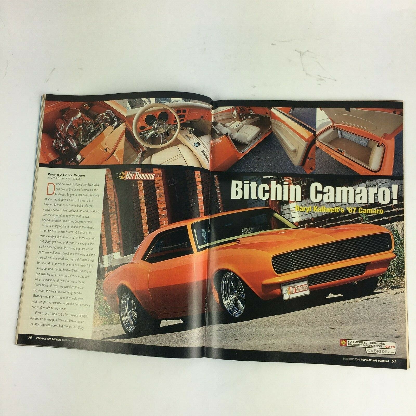 February 2001 Hot Rodding Magazine Midwest Makeover g-Machine Style! NSCA Finals