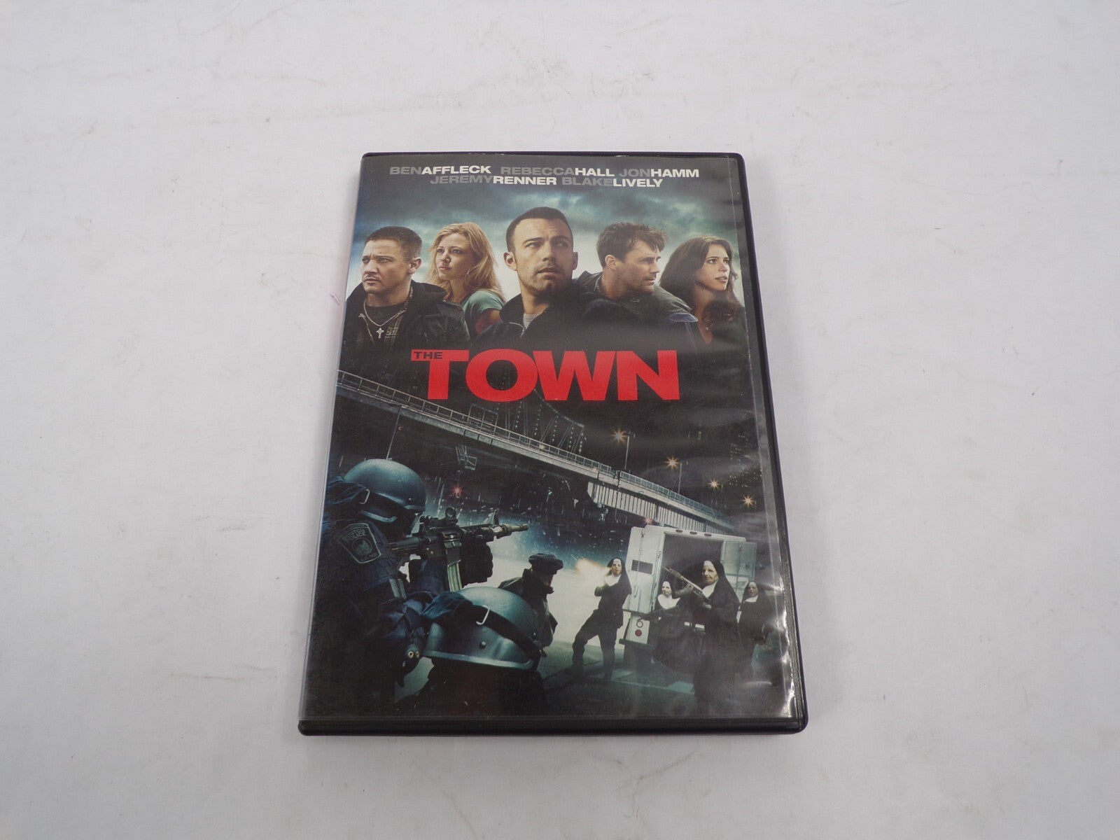 The Town Benaffleck Rebeccahall Jonhamm Jeremyrenner Blakelively DVD Movies