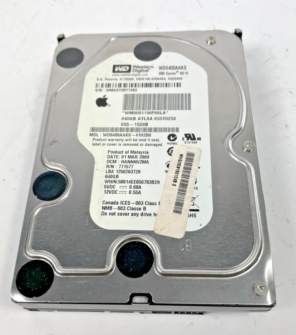 Western Digital WD Caviar SE16 – 640GB SATA 3.5" HDD (WD6400AAKS)