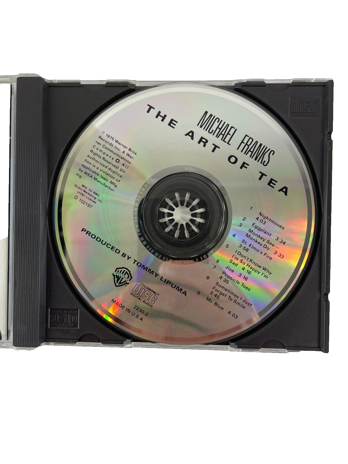 Micheal Franks The Art Of Tea Night Moves Eggplant Jive Mr.Blue Monkey See #F-G