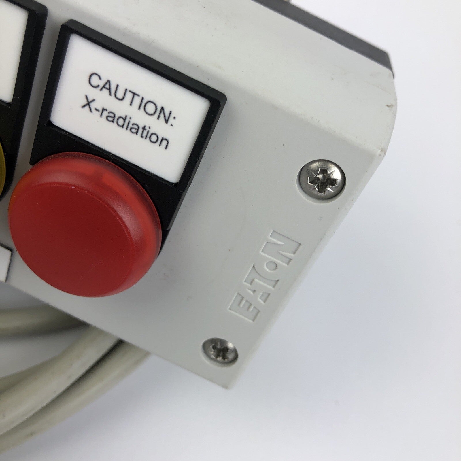 Mounted w Hardware EATON Keyed Locking X-Ray Control Panel Board and Wires LOOK