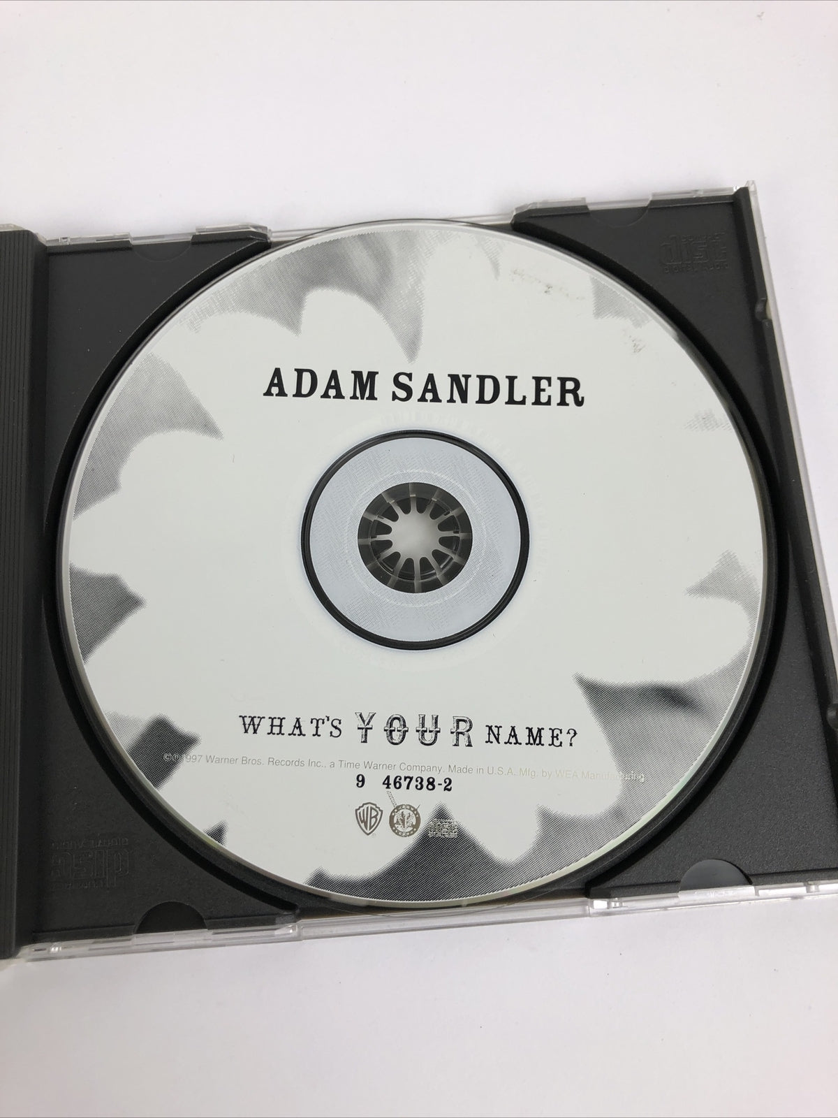 CD ADAM SADLER NEW What's Your Name? Vintage 1997 Warner Bros. Comedy Parody #56