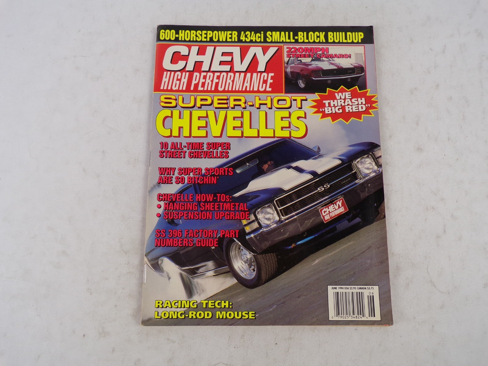 June 1994 Chevy High Performance Super-Hot Chevelles 600-Horsepower 434ci Small