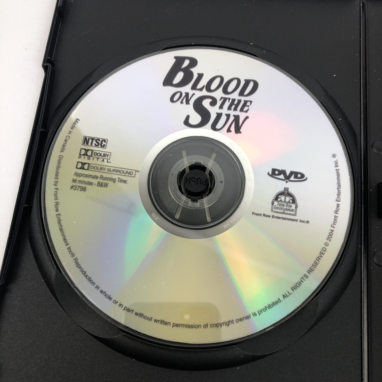 Blood On The Sun (DVD) James Cagney Sylvia Sidney Black & White 96min VGC