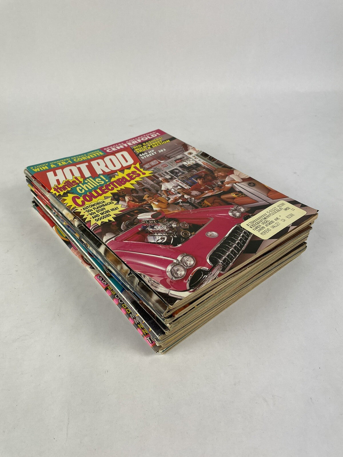 Lot of 12: VINTAGE HOT ROD MAGAZINES Complete Full Set 12 issues Jan to Dec 1990
