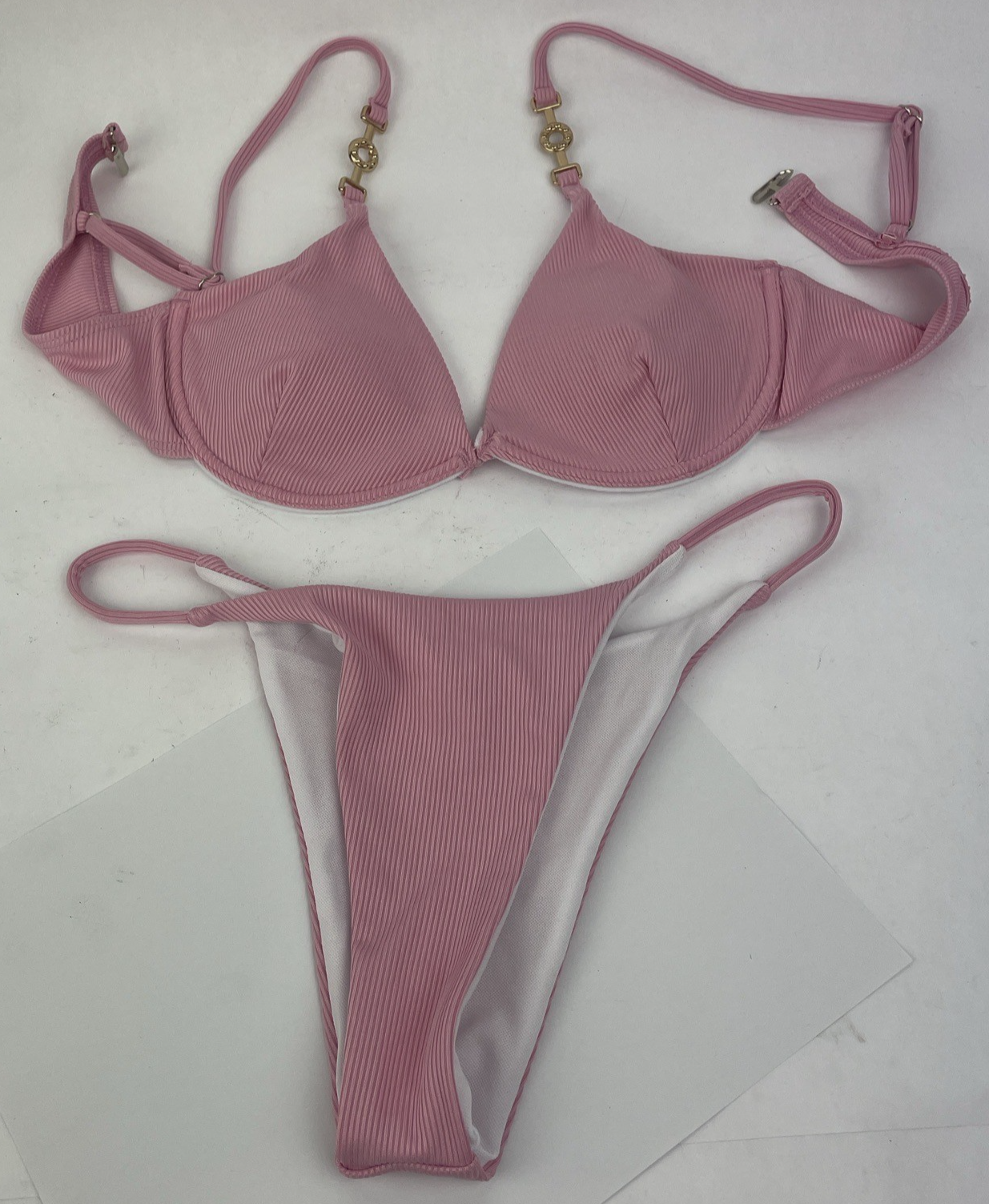 Lot of 11 women's bikini swimsuit tops and bottoms in Small and Extra Small sizes
