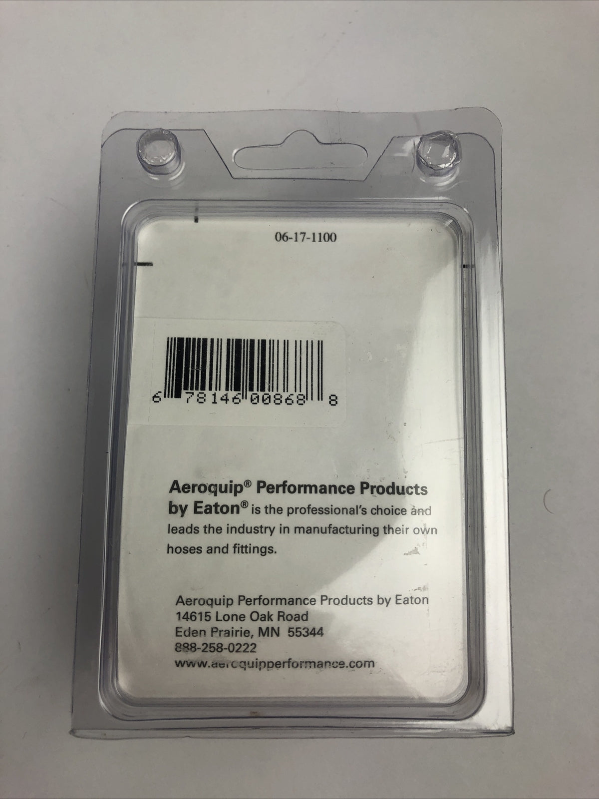 Eaton Aeroquip Fitting - Cap - 16 AN - Aluminum - Blue Anodize - FCM3744