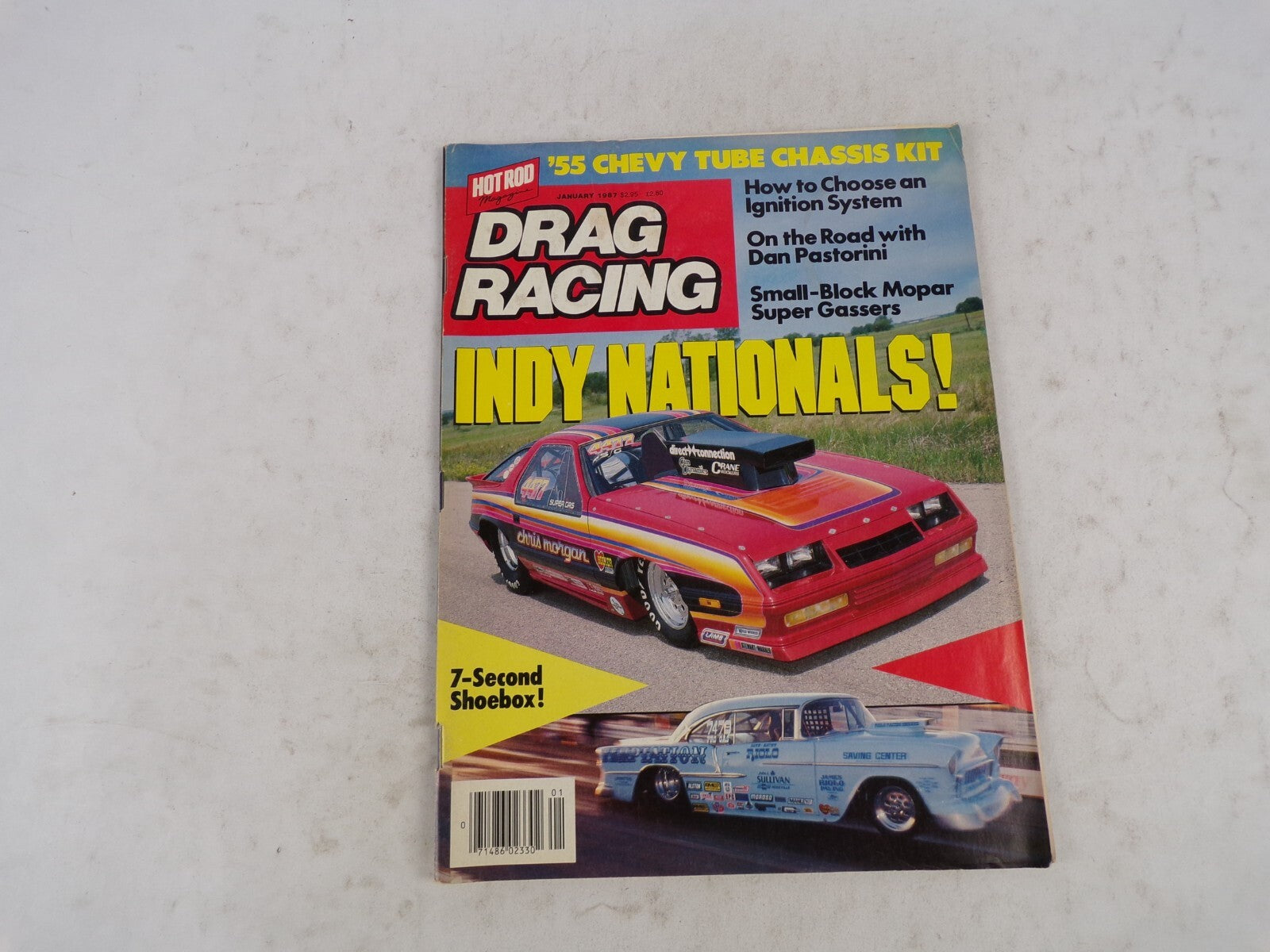 January 1987 Drag Racing INDY Nationals! '55 Chevy Tube Chassis Kit How To Choos