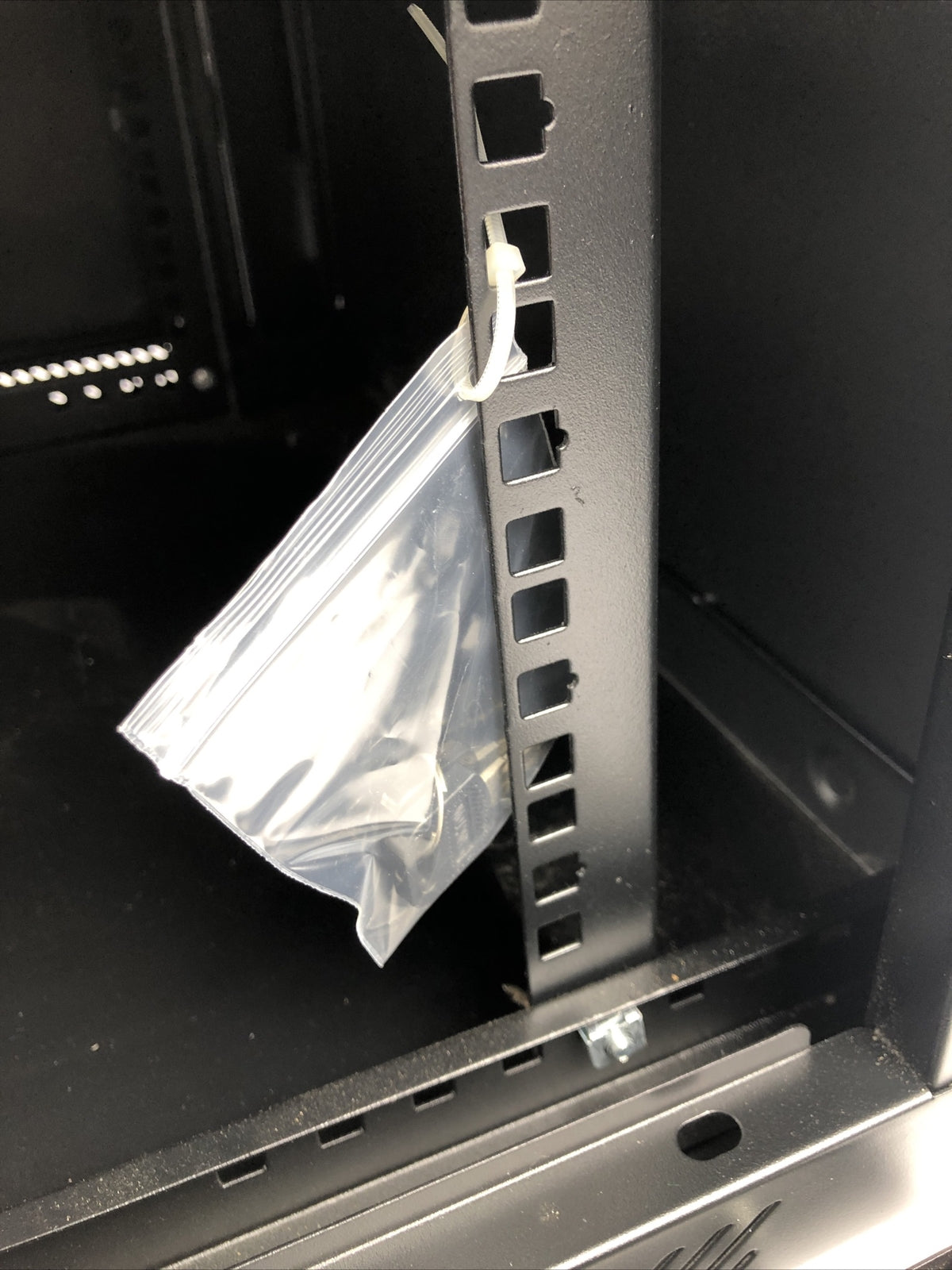 Fibretronix Wall Mount Rack Enclosure Steel Locking Storage Case 23.5"x17.5"x11"
