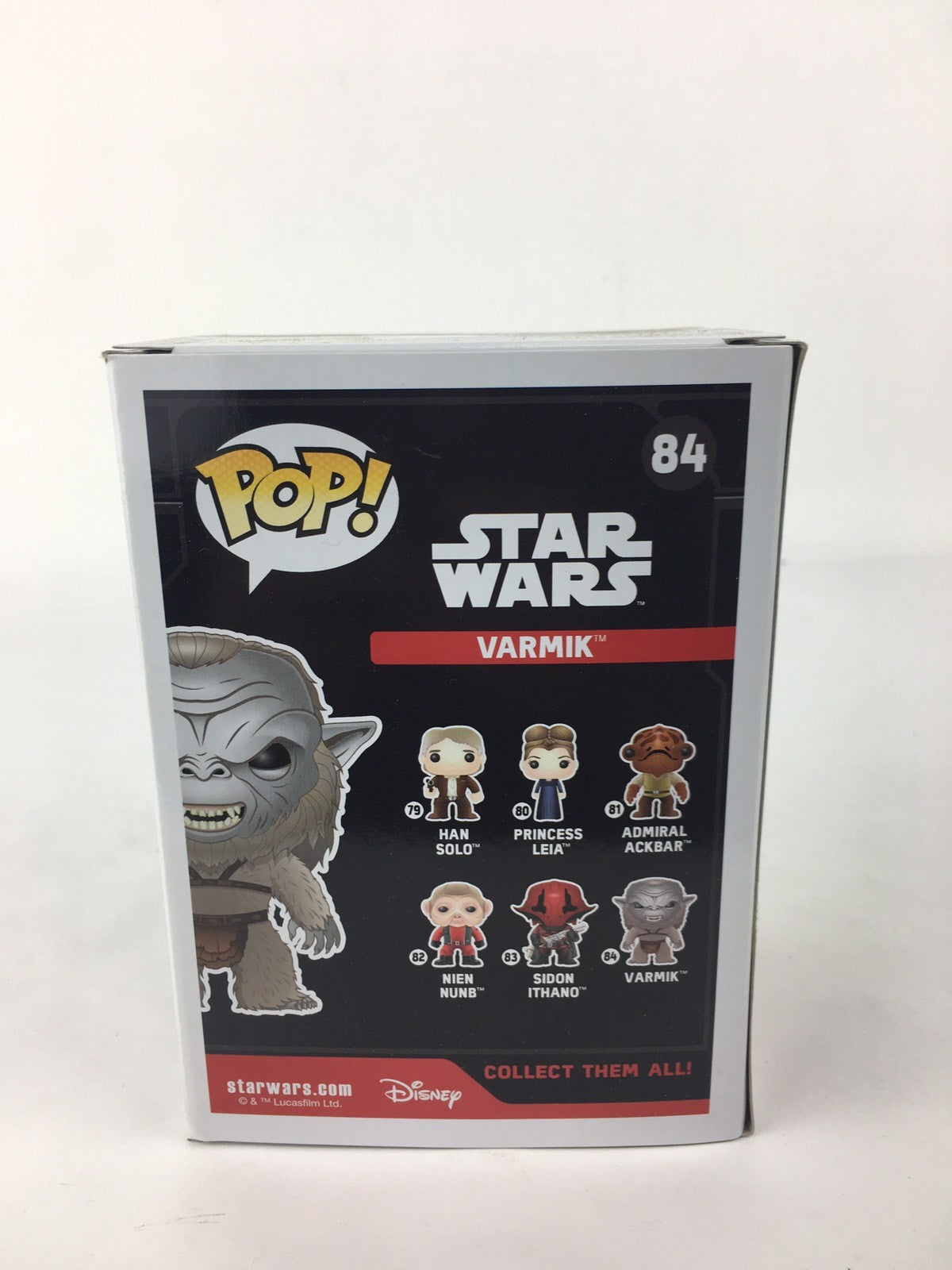 BRAND NEW FUNKO,"STAR WARS", EP 7, "THE FORCE AWAKENS", VARMIK, FOUR INCH FIGURE