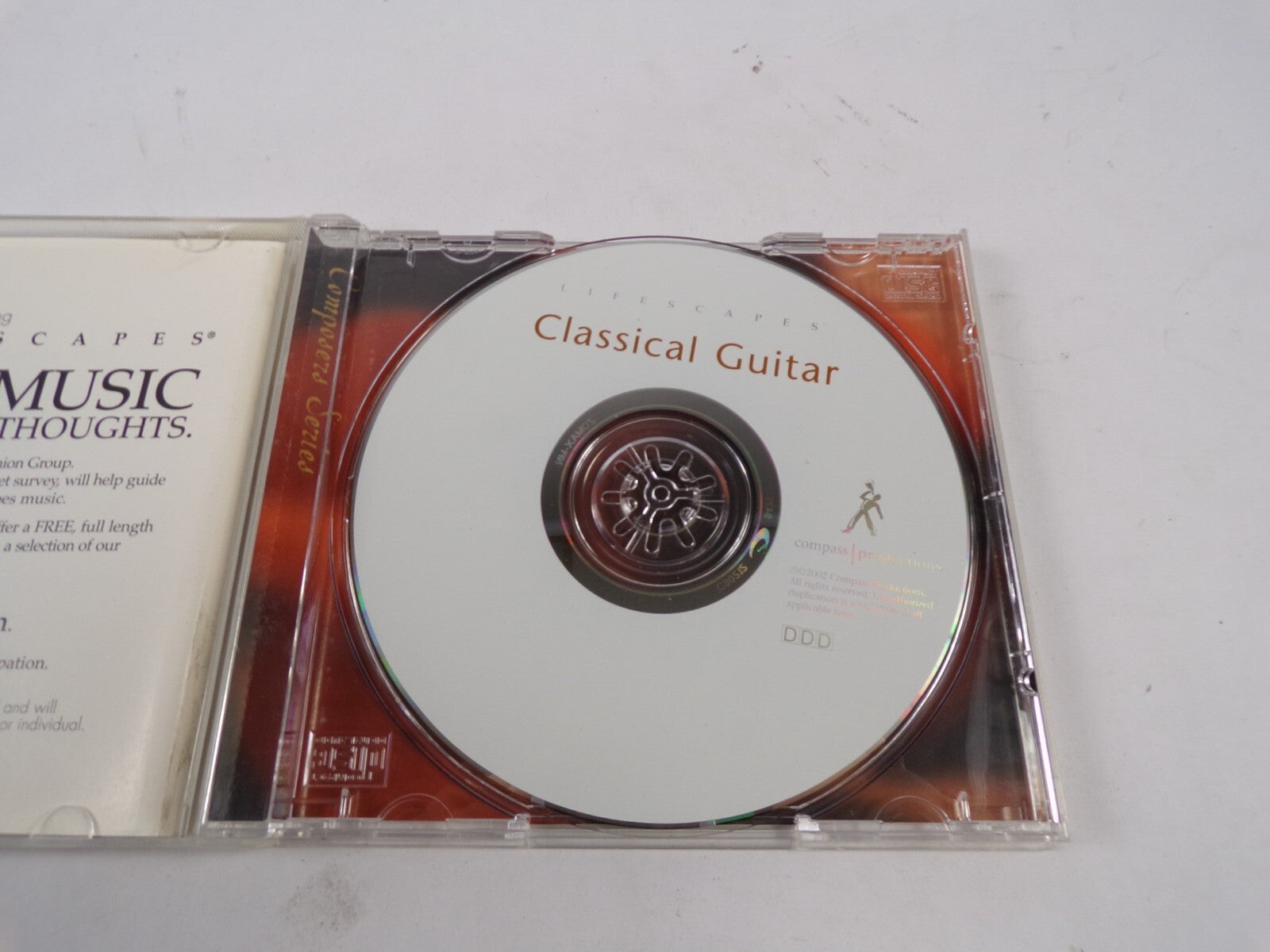 Classic Guitar Brilliant Melodic Passion Life Scapes Gymnopedie CD#48