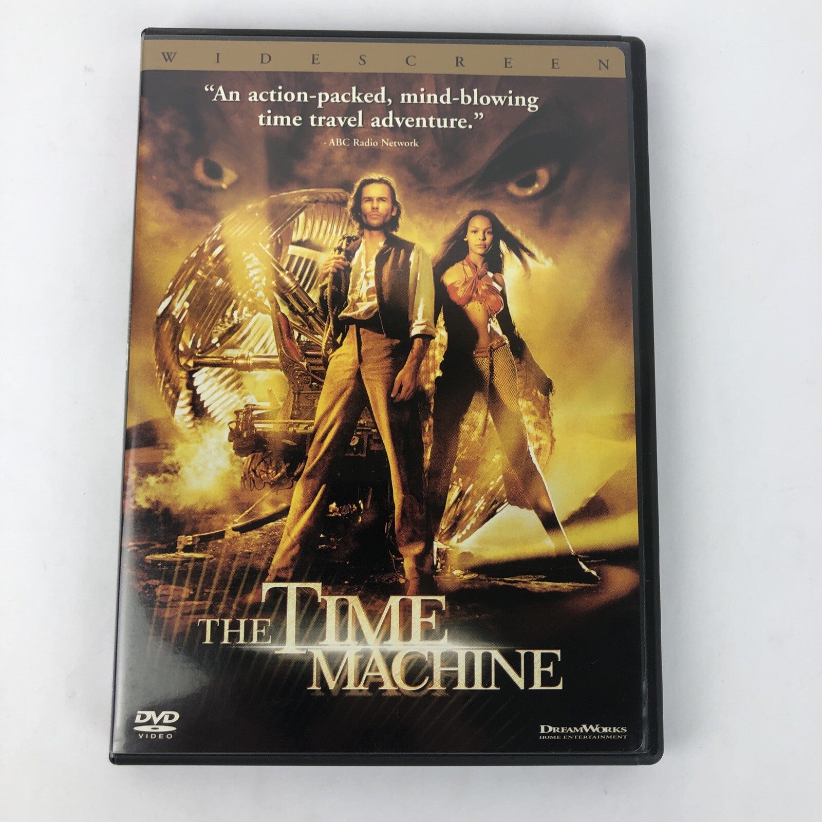 The Time Machine (DVD, 2002) DREAMWORKS ORLANDO JONES GUY PEARCE - Mint Disc