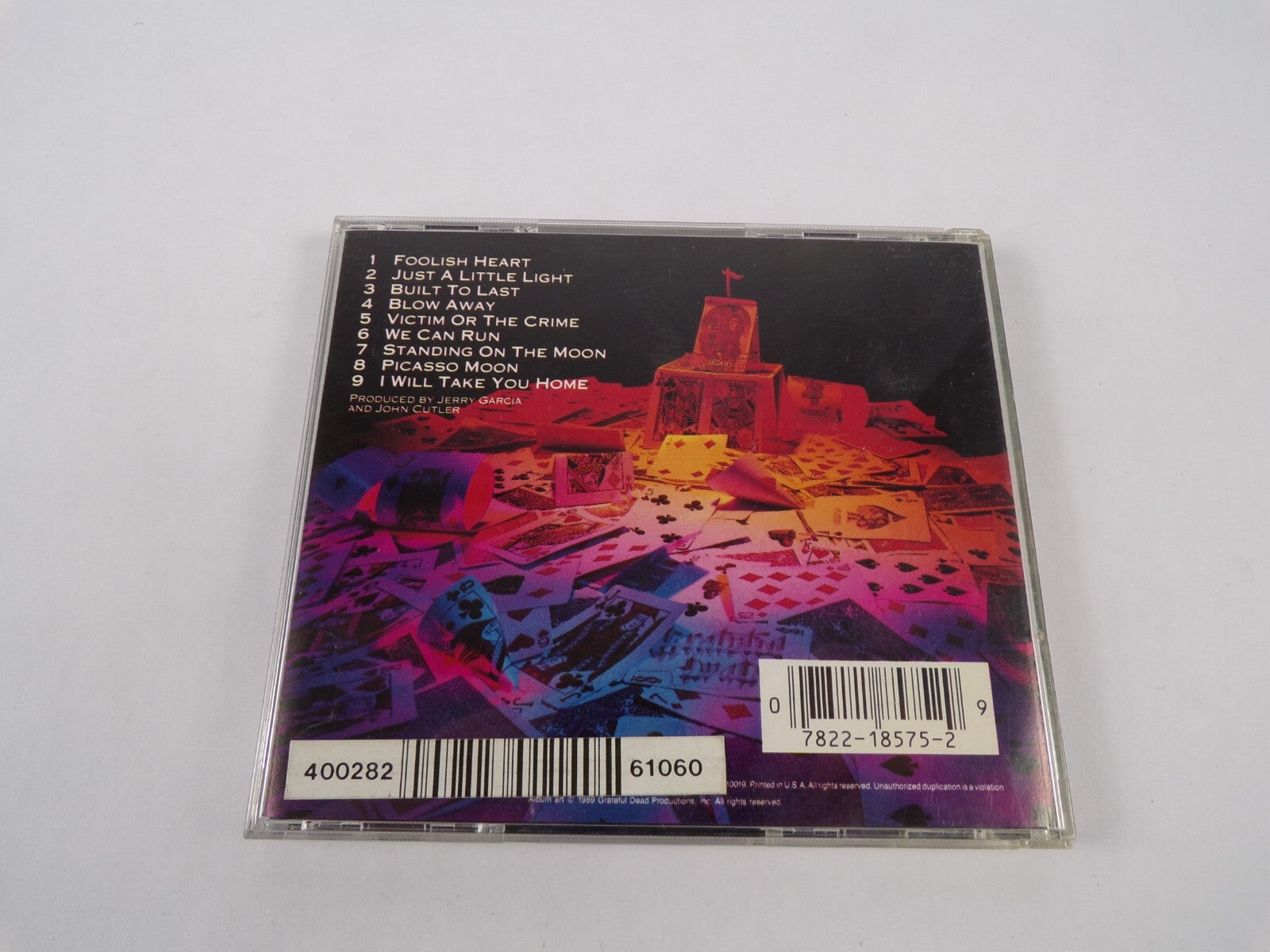 Grateful Dead Built To Last Foolish Heart Just A Little Light Built To LastCD#12