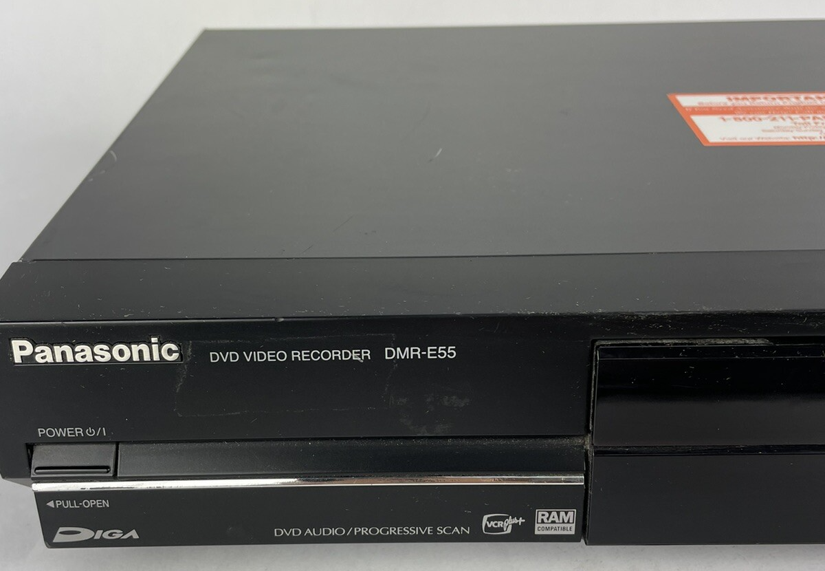 Panasonic DMR-E55 DVD Video Player Recorder DVD-RAM DVD-R Cosmetic Flaws