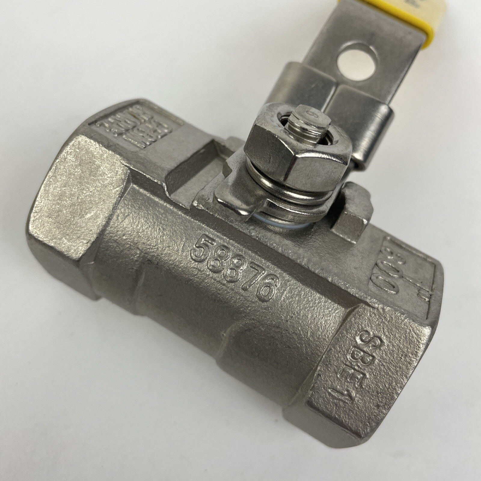 OEM CF8M SHARPE STAINLESS STEELE 1" 800 INCH BALL VALVE 58876 SBE1 - LOOK