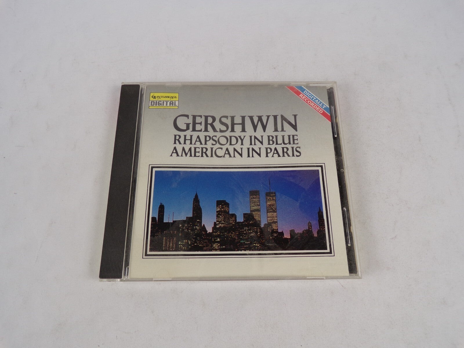 Gershwin Rhapsody In Blue American In Paris Lullaby For Strings Rhapsody InCD#54