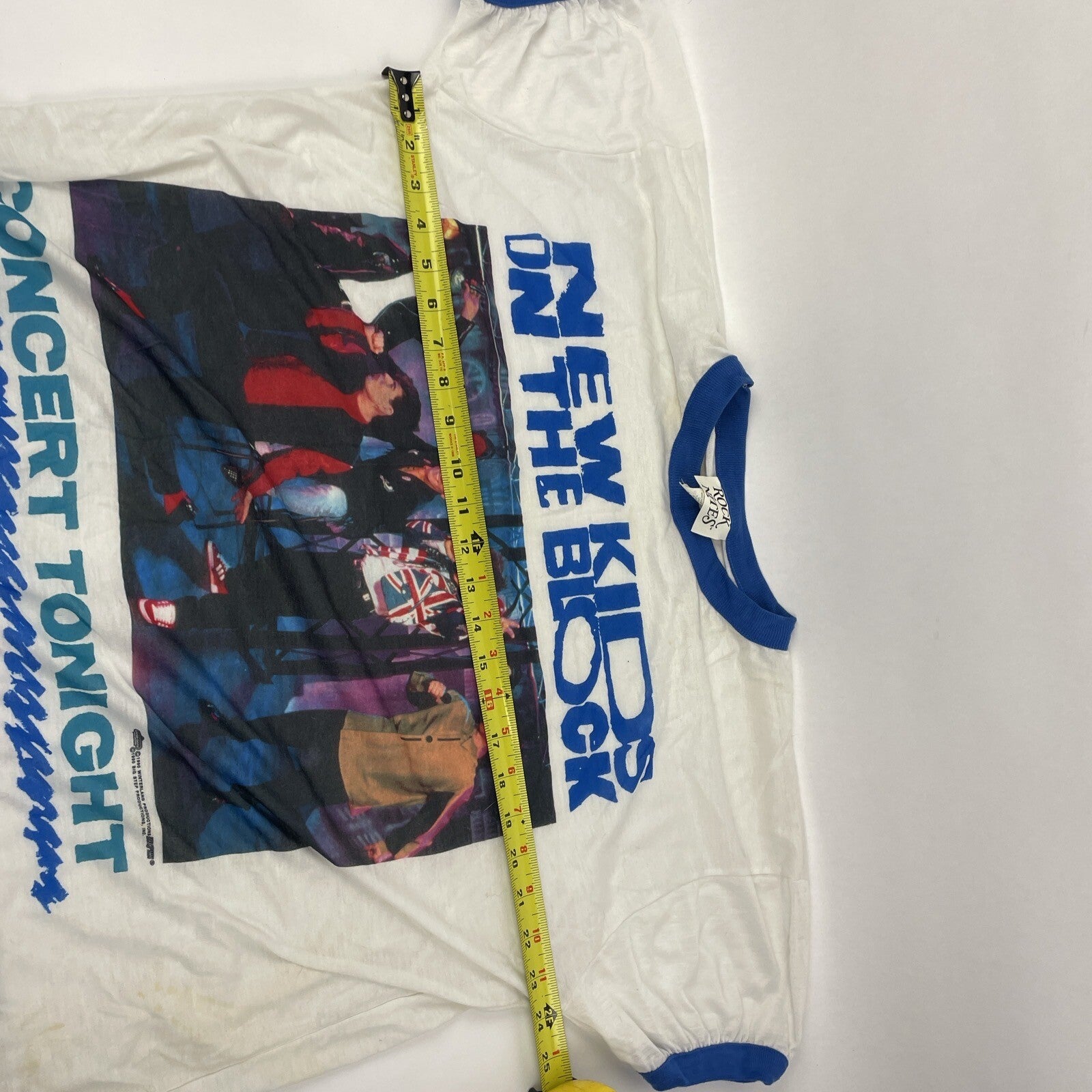New Kids on the Block NKOTB Nightshirt Rock Nites Sleepwear 89-90 Hangin' Tough