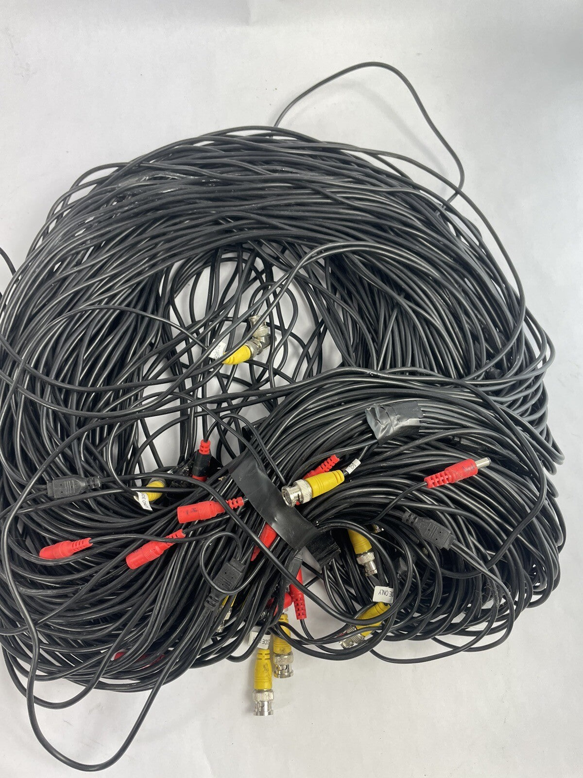 Lot of 2 : 16 Channel BNC male HD-SDI & Audio Snake cable over 50 ft