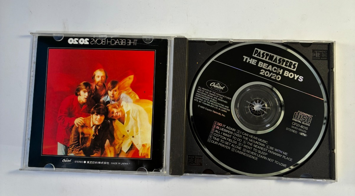 The Beach Boys 20/20 Capitol Pastmasters Japan CD 1989