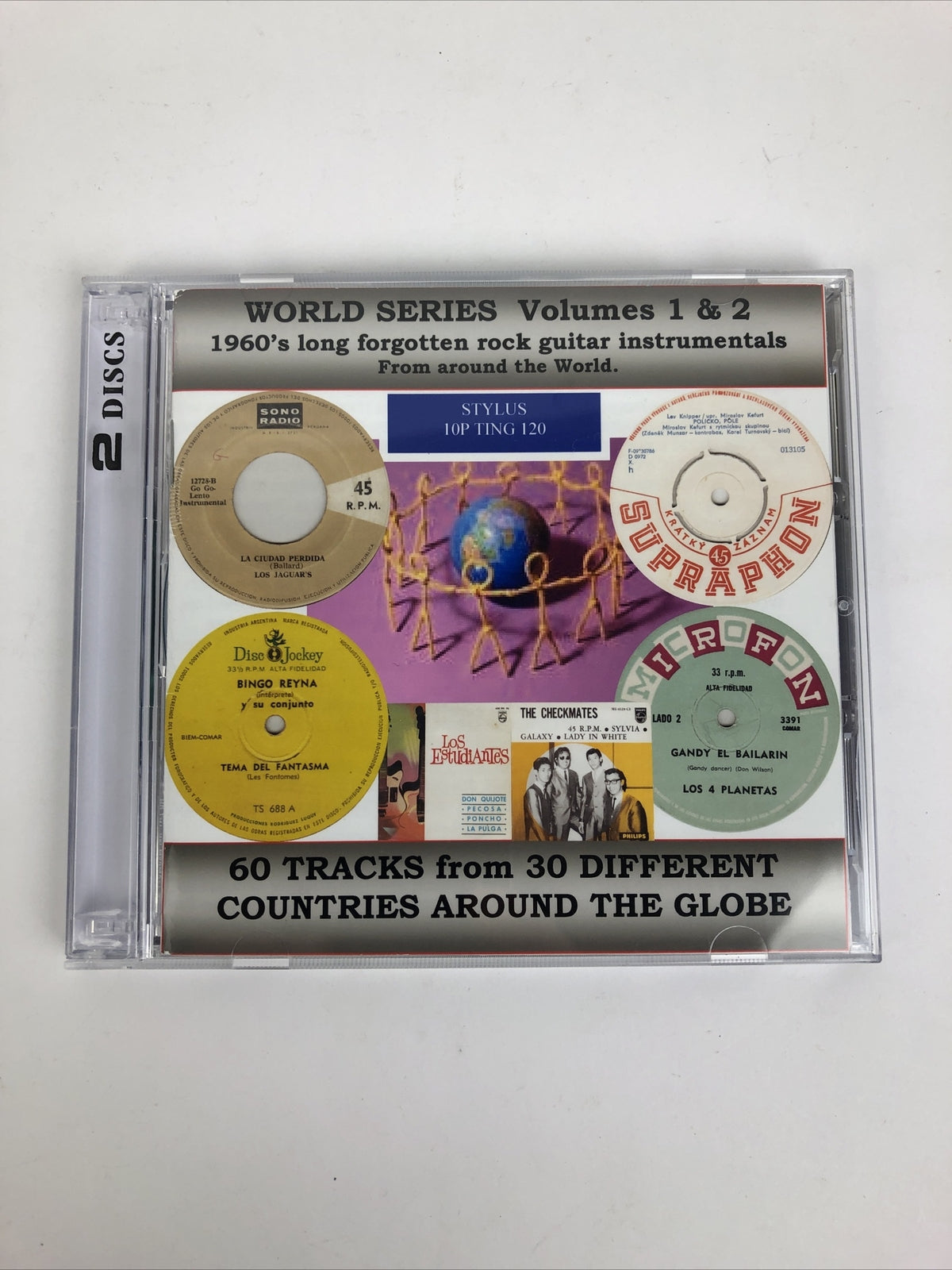 1960's Long Forgotten Rock Guitar Instrumentals from Around the World 2 x CD #5