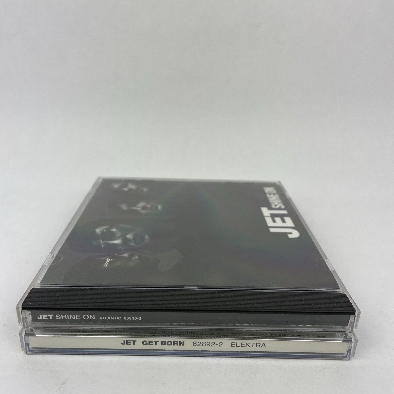 2 x " JET " GET BORN (2003) & SHINE ON (2006 Atlantic) Digital Audio CD Lot -JK