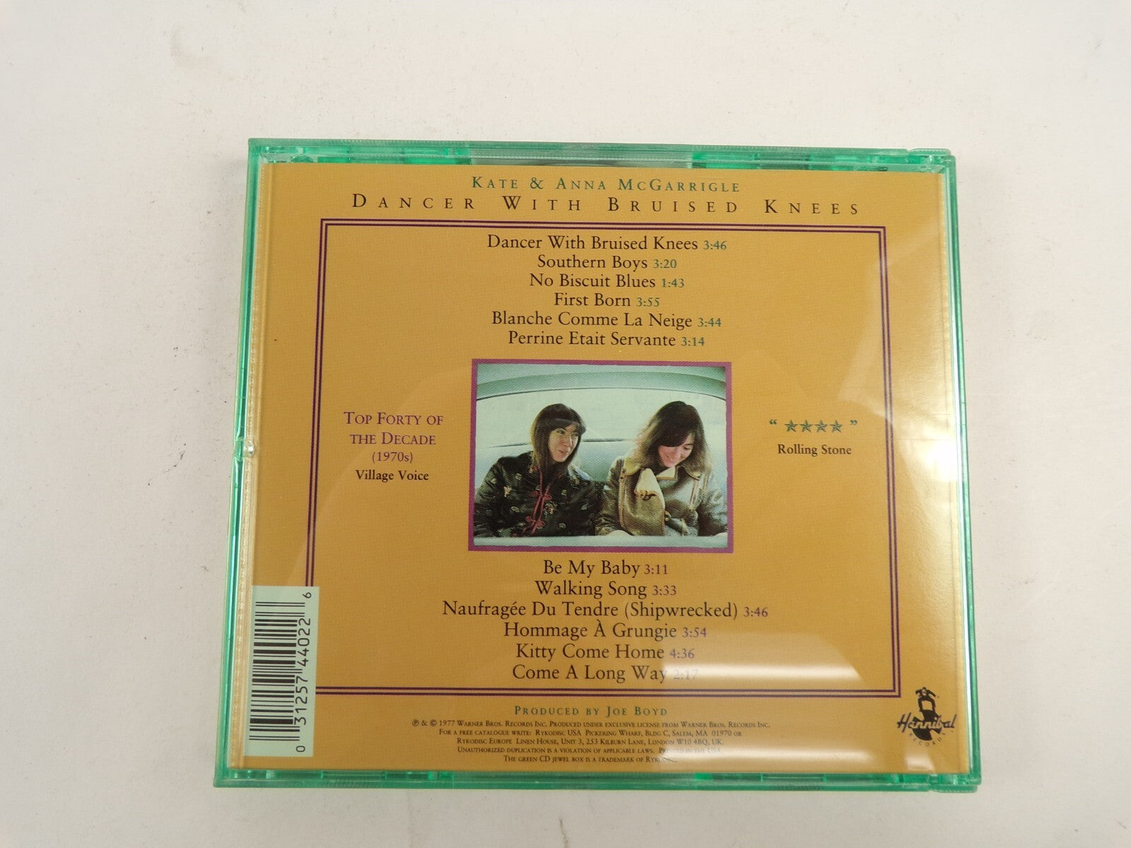Kate & Anna Mc Garrigle Danger With Bruised Kneels First Born Be My Baby CD#47