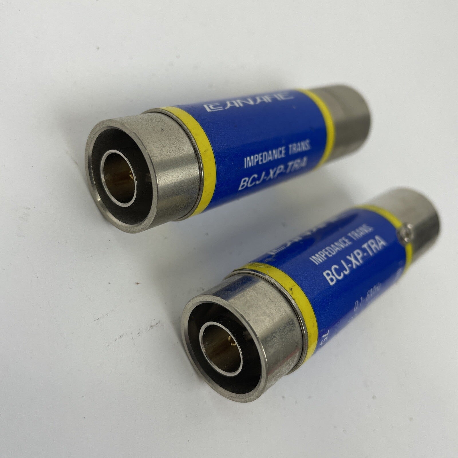 Lot of 2 x Canare BCJ-XP-TRA Impedance Transformer Male 3 pin - LOOK