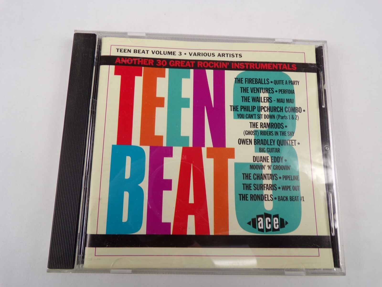 Teen Beat 3 Perfidia Mau Mau Heat Wipe Out Baja Twistle Wolf Call CD#58