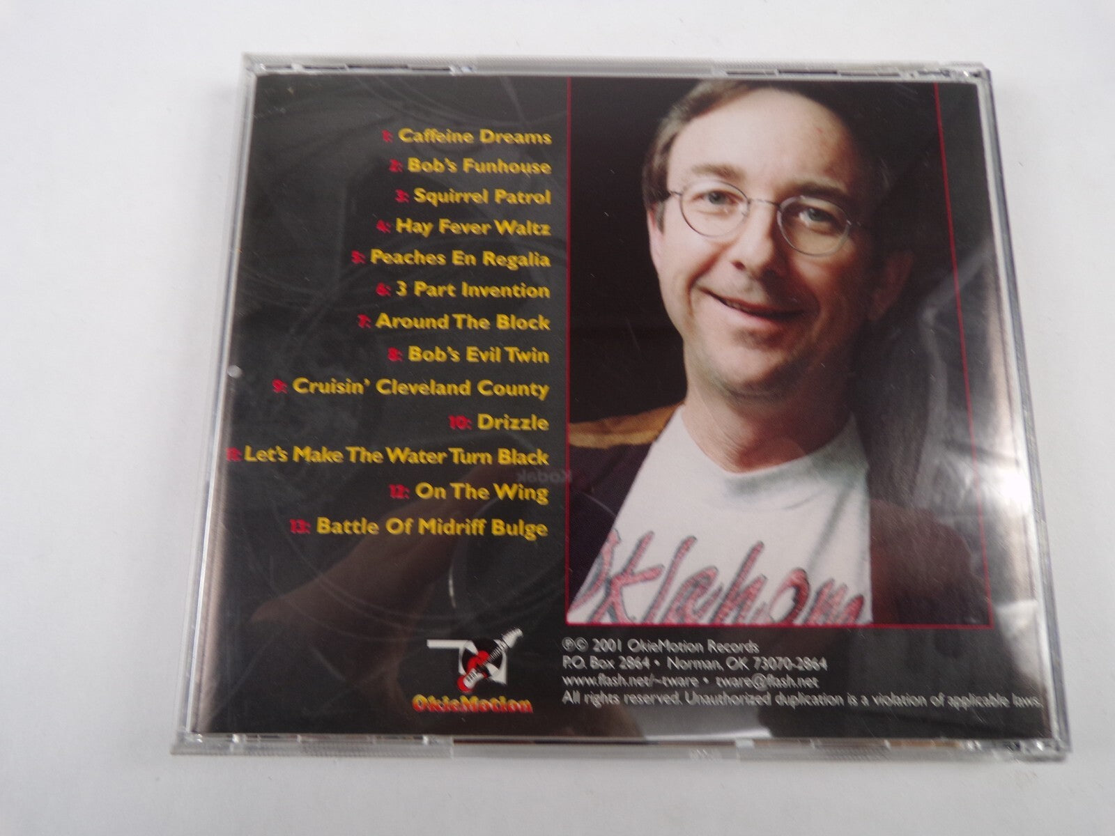 Buffalo Tracks Terry Buffalo Ware Caffeine Dreams Bob's Funhouse CD#37