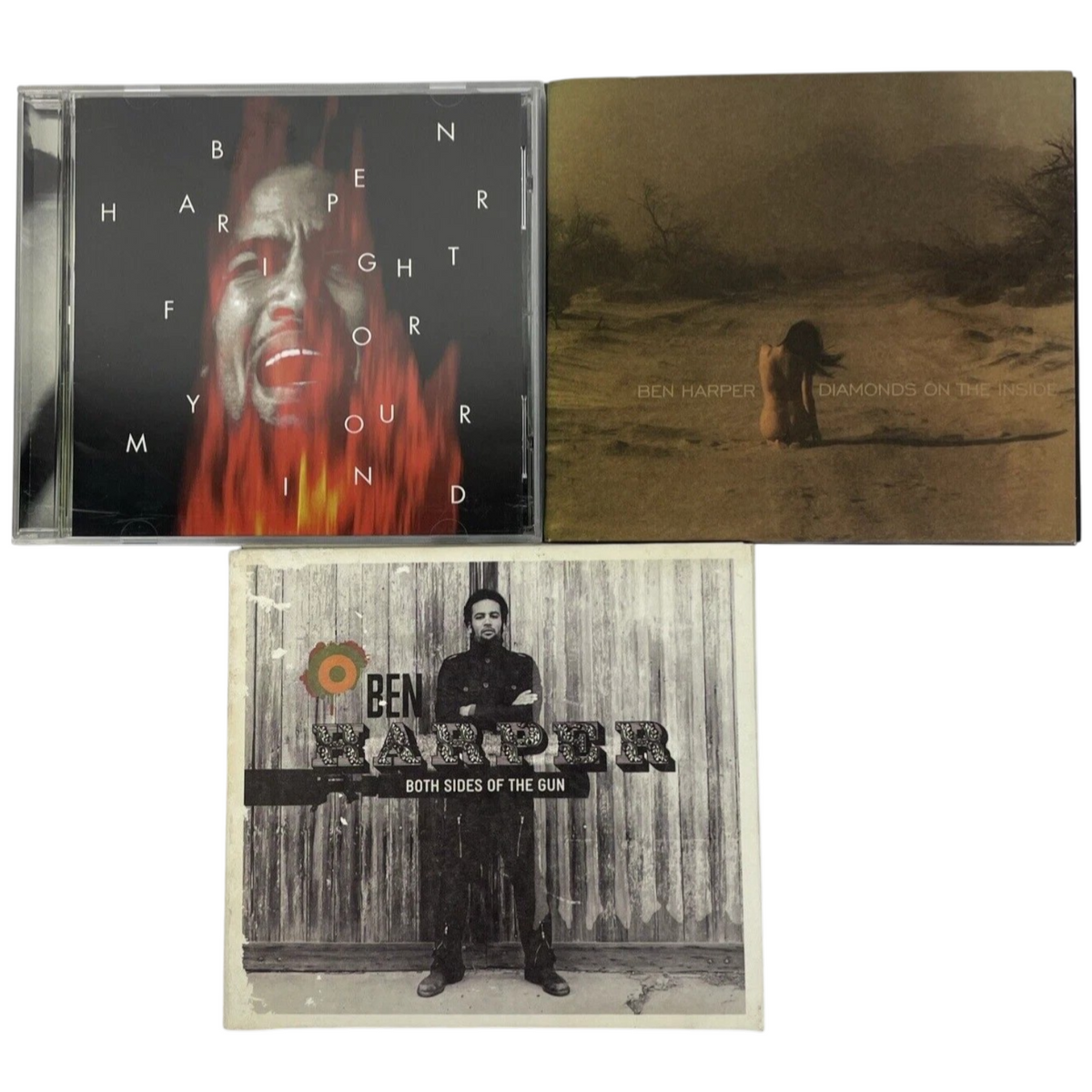 Ben Harper -Diamonds on the Inside -Fight for your Mind -Both Sides of the Gun