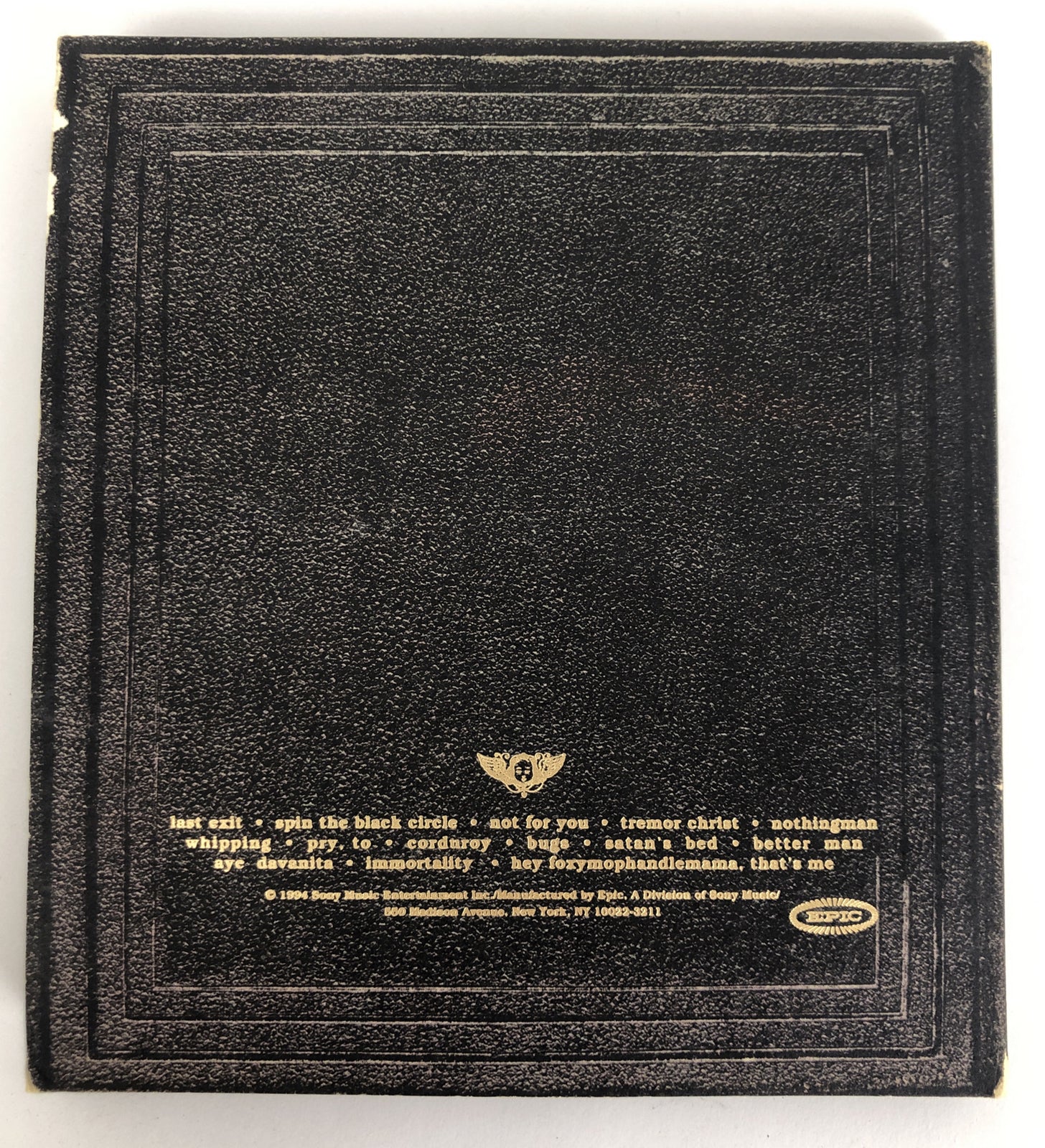 Pearl Jam " Vitalogy " ( Digital Audio CD, 1994, Sony Epic EK 66900 ) VGC #14