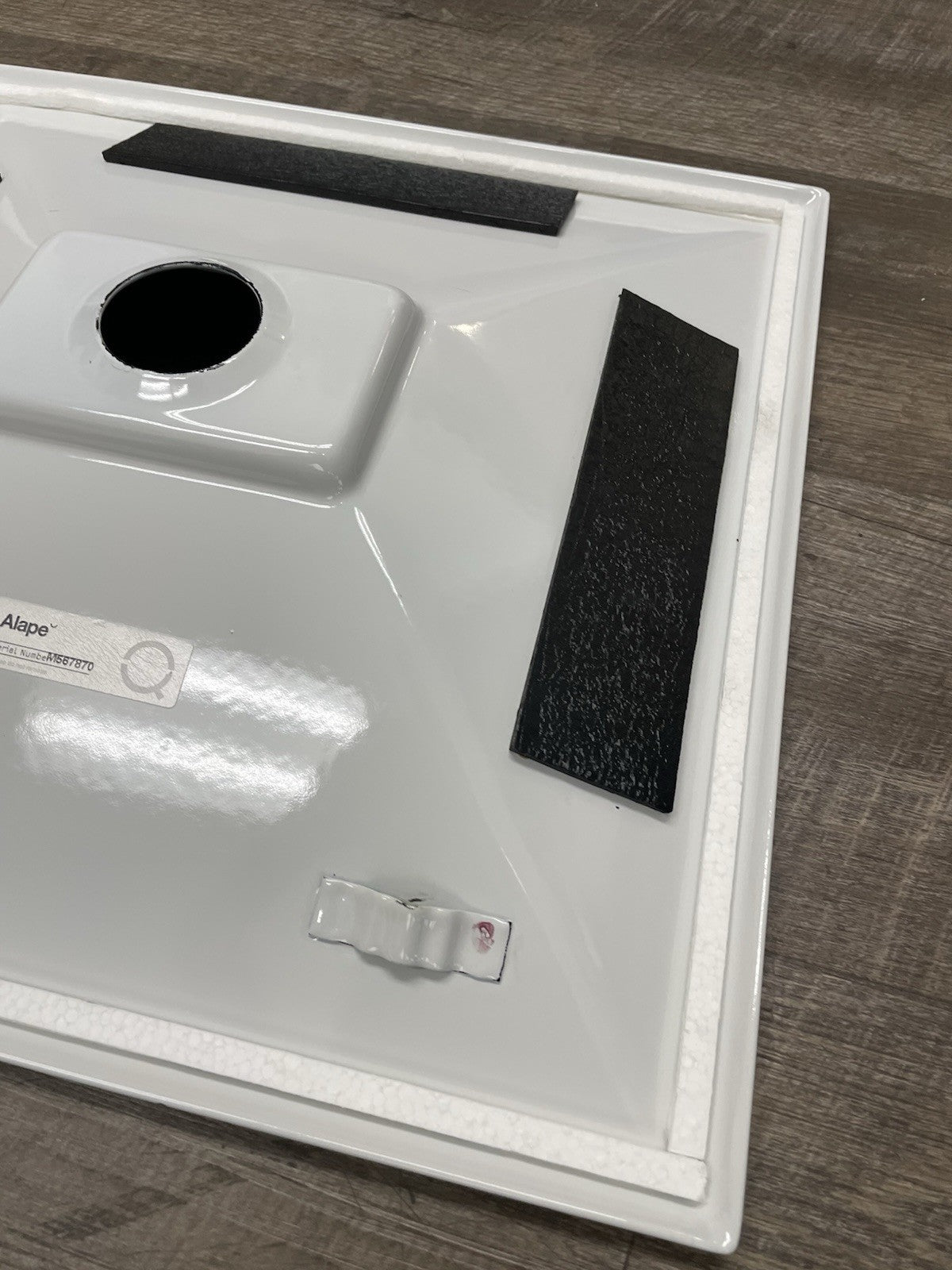 Alape Built-In Rectangular Basin EB.KF400 Sink White 16 x 16 inches