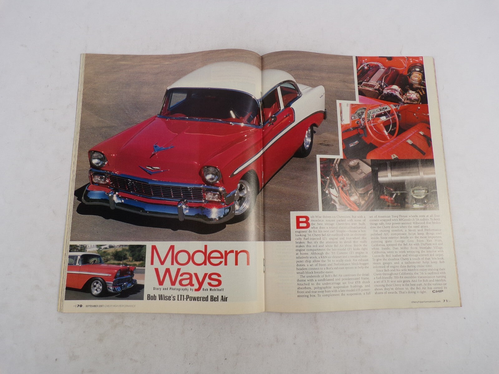 September 2001 Chevy High Performance 7 Best Power Combos Red-Hot Exhaust How-To