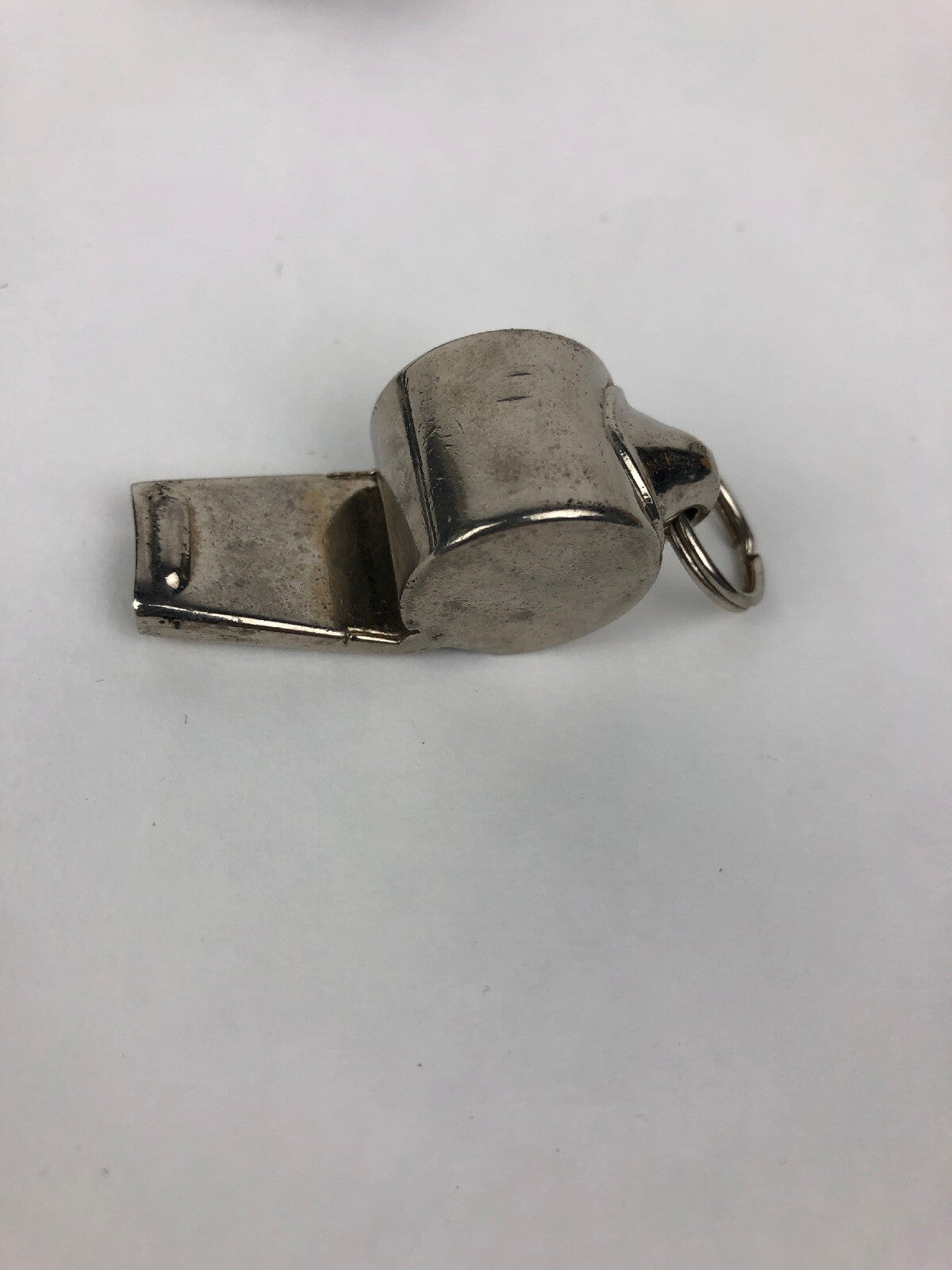 THE ACME THUNDERER Solid Brass Whistle Chrome Police Made in England Vintage