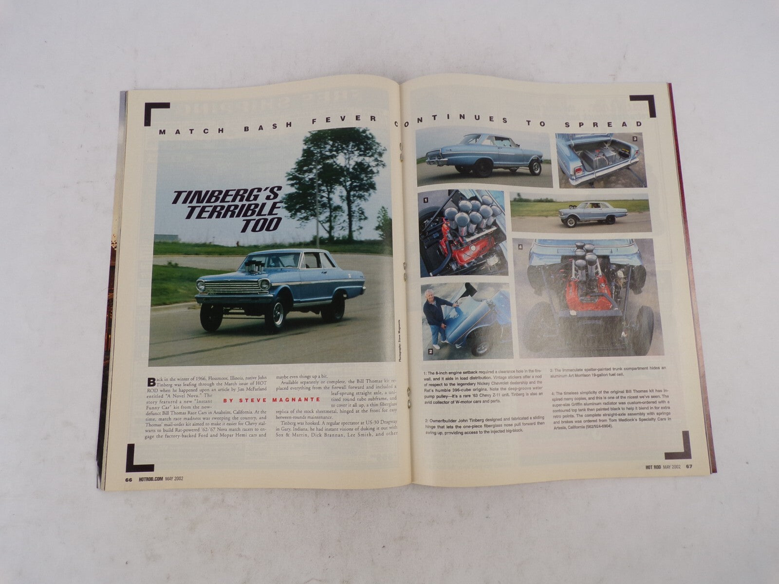 May 2002 Hot Rod Best Bolt-Ons Chevy Ford Mopar Pontiac And More! Early Camaro