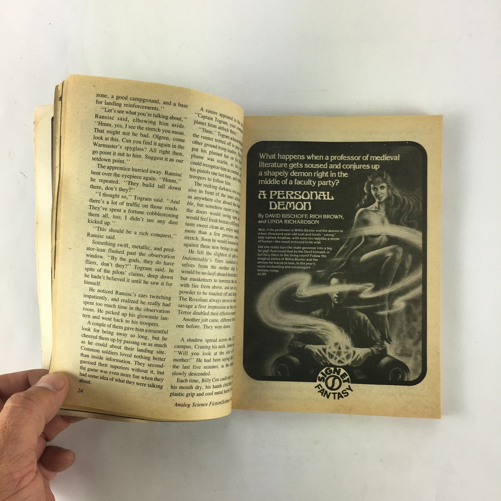 November 1985 Analog Science Fiction Fact Magazine Stephen L. Gillett