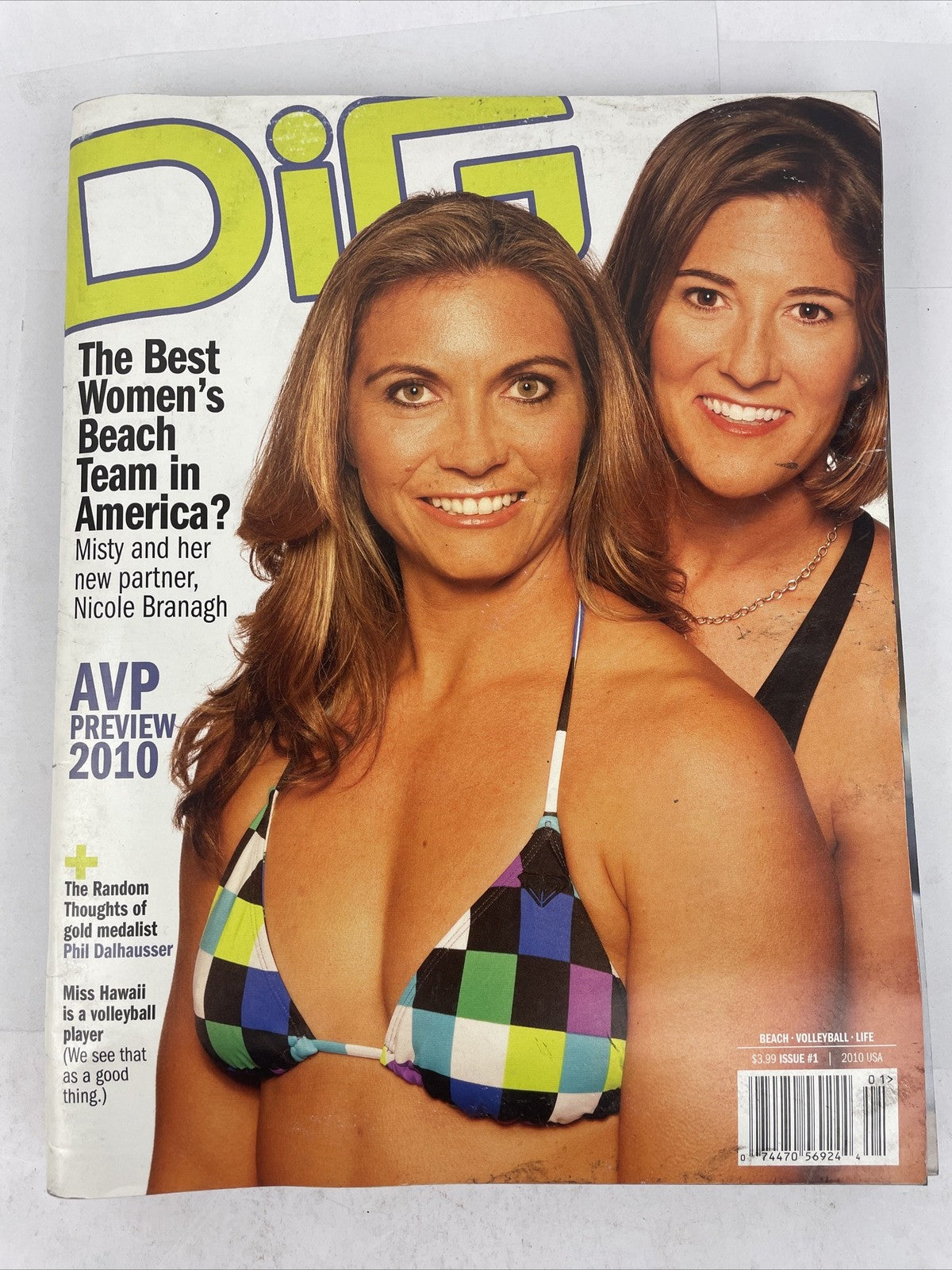 Lot Of 7 x 2009 2010 2011 " DiG " Beach Volleyball Life Magazine