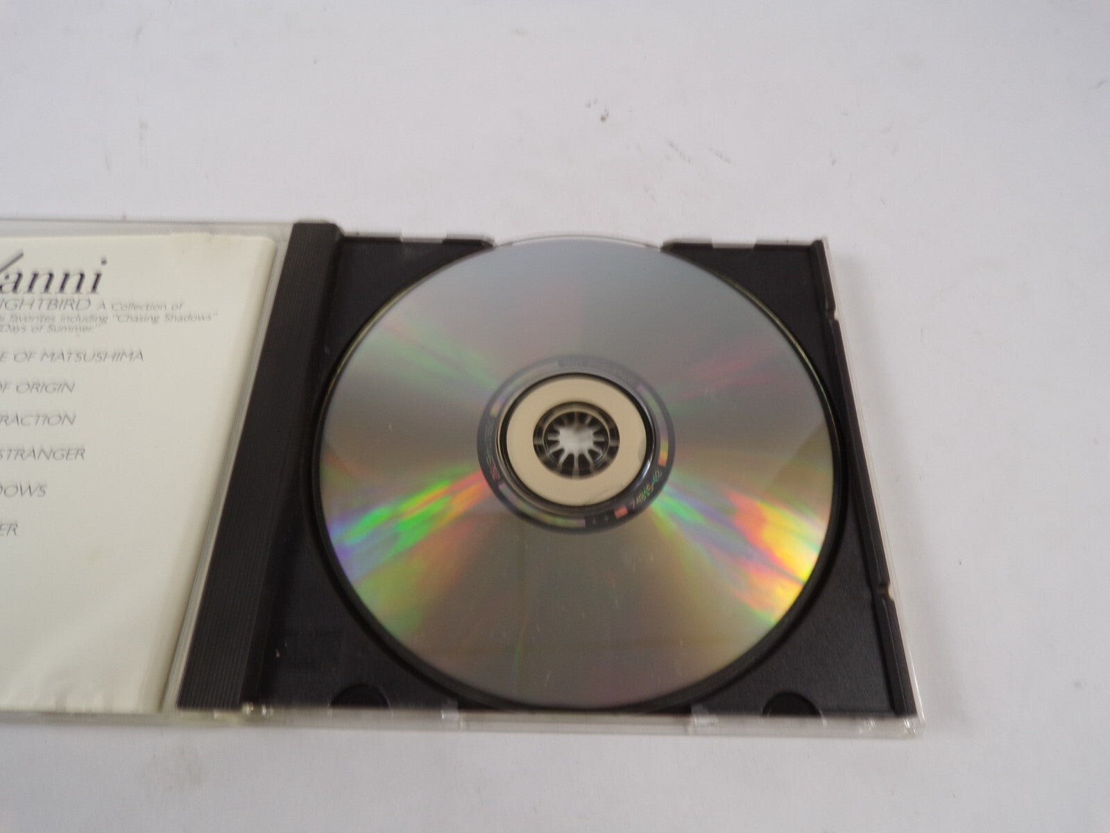 Yanni Nightbrid A Collection Of Yanni Favorites Including Chasing Shadows CD#39
