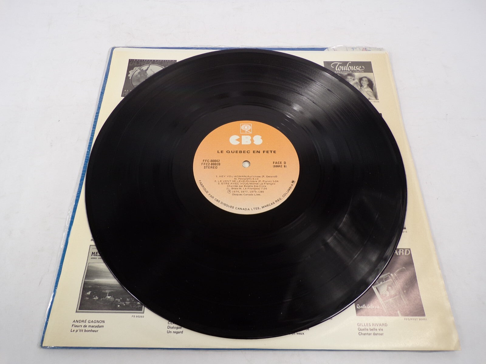LE QUEBEC EN FETE Stereo Funk and Wagnalls Tchaikovsky Vinyl Records