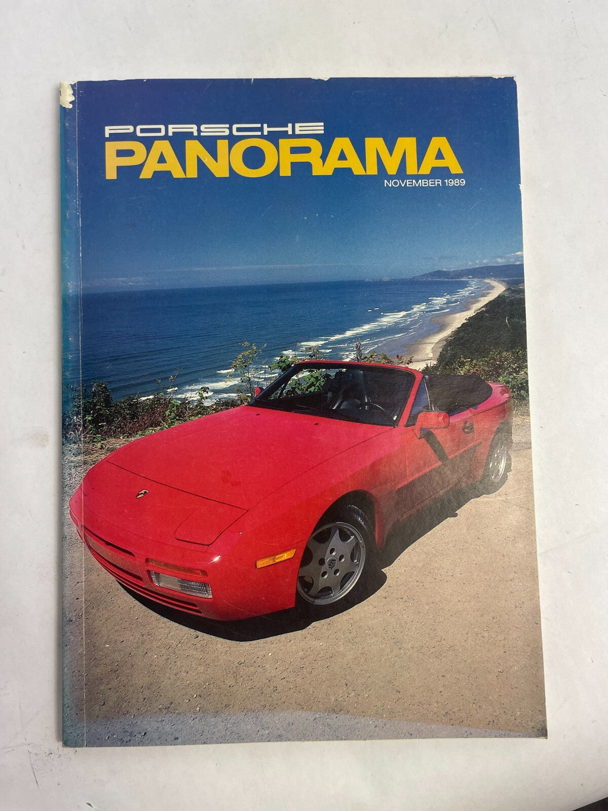 November 1989 Porsche Panorama Magazine