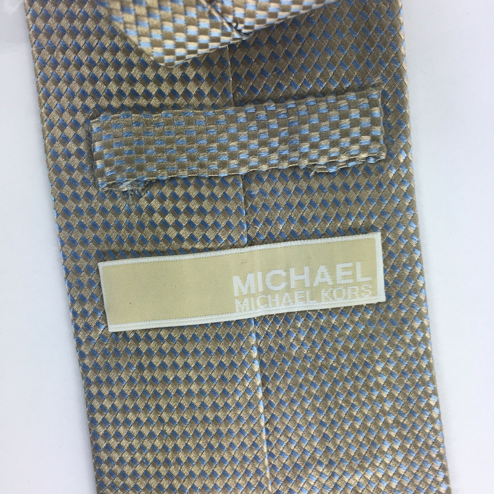 Genuine Michael Kors 100% Silk Handmade Stylish Formal/Casual Tie Multi Coloured